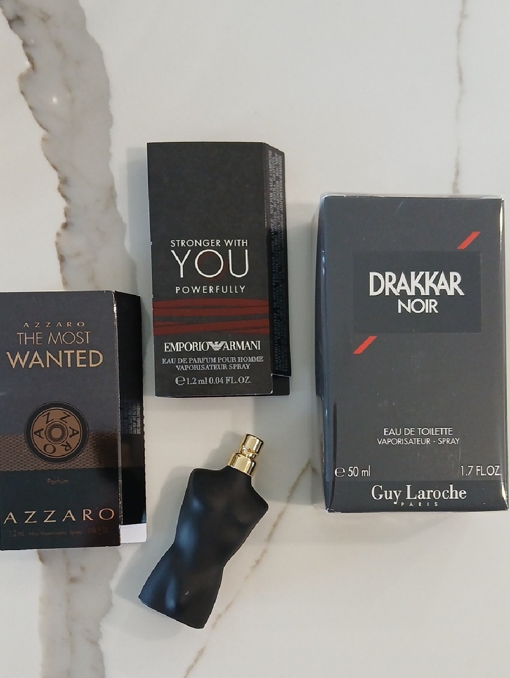 😎Drakkar Mens Fragrance Bundle Jean Paul Gaultier Azzaro Armani